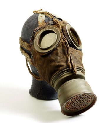 1. Weltkrieg Kriegsjahr 1915 Gasmaske