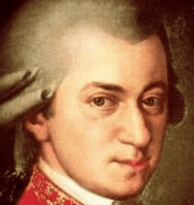 Wolfgang Amadeus Mozart klein