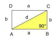 Pythagoras Rechteck