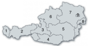 Österreich 9 Bundesländer