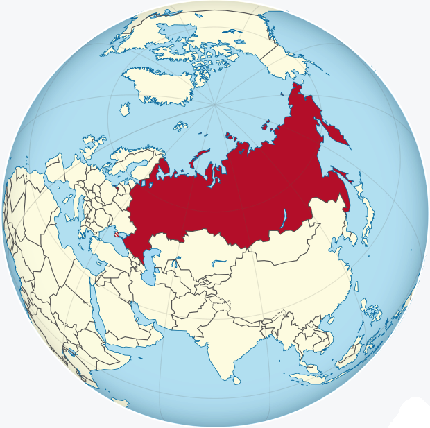 Russland Karte