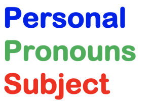 Personal Pronouns Subjekt - Www.mein-lernen.at