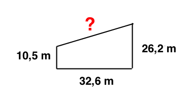 Pythagoras Umzäunung Grundstück 1