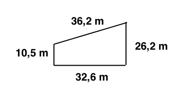 Pythagoras Umzäunung Grundstück 4