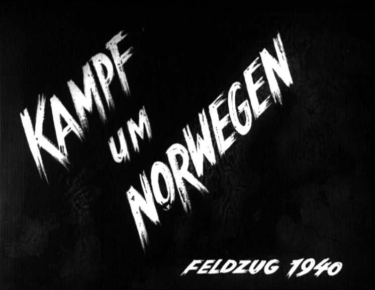 Zweiter Weltkrieg Norwegenfeldzug 1940