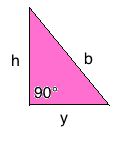 Pythagoras Trapez Hilfsvariable y