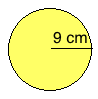 circle area and perimeter problem 1