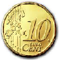 Zehn Cent Münze