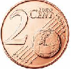 Zwei Cent Münze