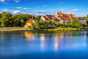 Deutschland Fluss Donau Übung