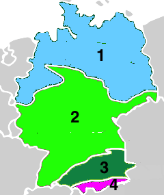 Deutschland Großlandschaften