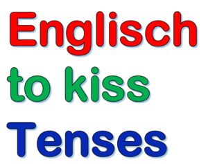 Englisch Verb to kiss | Zeiten bilden