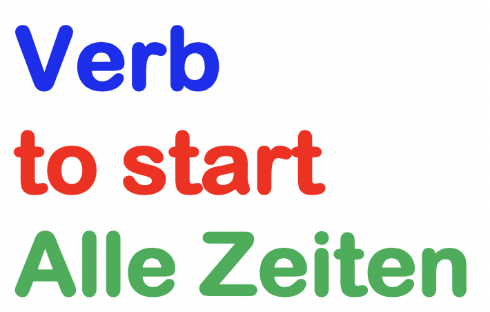 verb to start