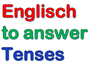 Englisch Verb to answer | Test